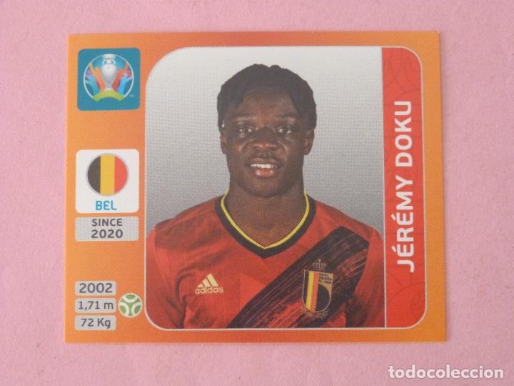 Cromos de f&uacute;tbol: CROMO DE FUTBOL DOKU DE BELGICA EURO 2020 SIN PEGAR N&ordm; 139 TOURNAMENT EDITION EUROCOPA 2020