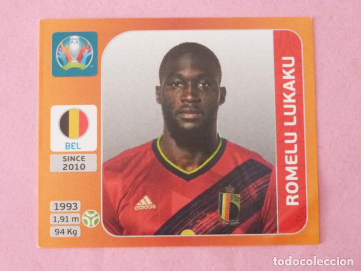 Cromos de f&uacute;tbol: CROMO DE FUTBOL LUKAKU DE BELGICA EURO 2020 SIN PEGAR N&ordm; 142 TOURNAMENT EDITION EUROCOPA 2020