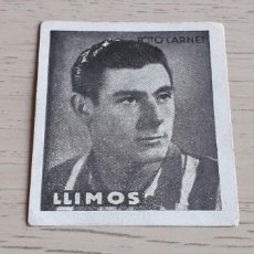 Cromos de Fútbol: LLIMÓS RCD ESPAÑOL, FOTO CARNET ALBUM FÚTBOL LIBRETA DEPORTIVA ED. CISNE, LIGA 1942 / 1943.
