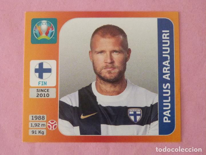 Cromos de f&uacute;tbol: CROMO DE FUTBOL ARAJUURI DE FINLANDIA SIN PEGAR N&ordm; 181 TOURNAMENT EDITION EURO EUROCOPA 2020