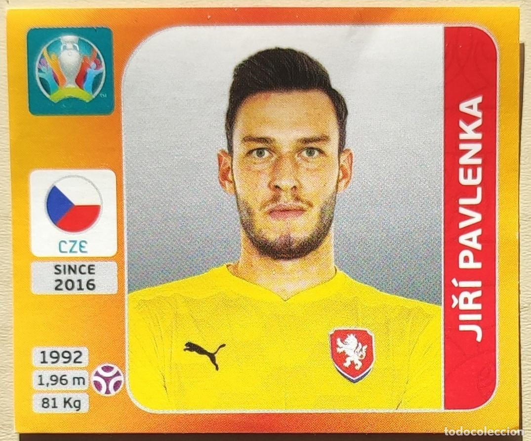 Fu&szlig;ball-Sticker: 382 JIRI PAVLENKA REPUBLICA CHECA CROMO ALBUM UEFA EURO 2020 TOURNAMENT EDITION PANINI