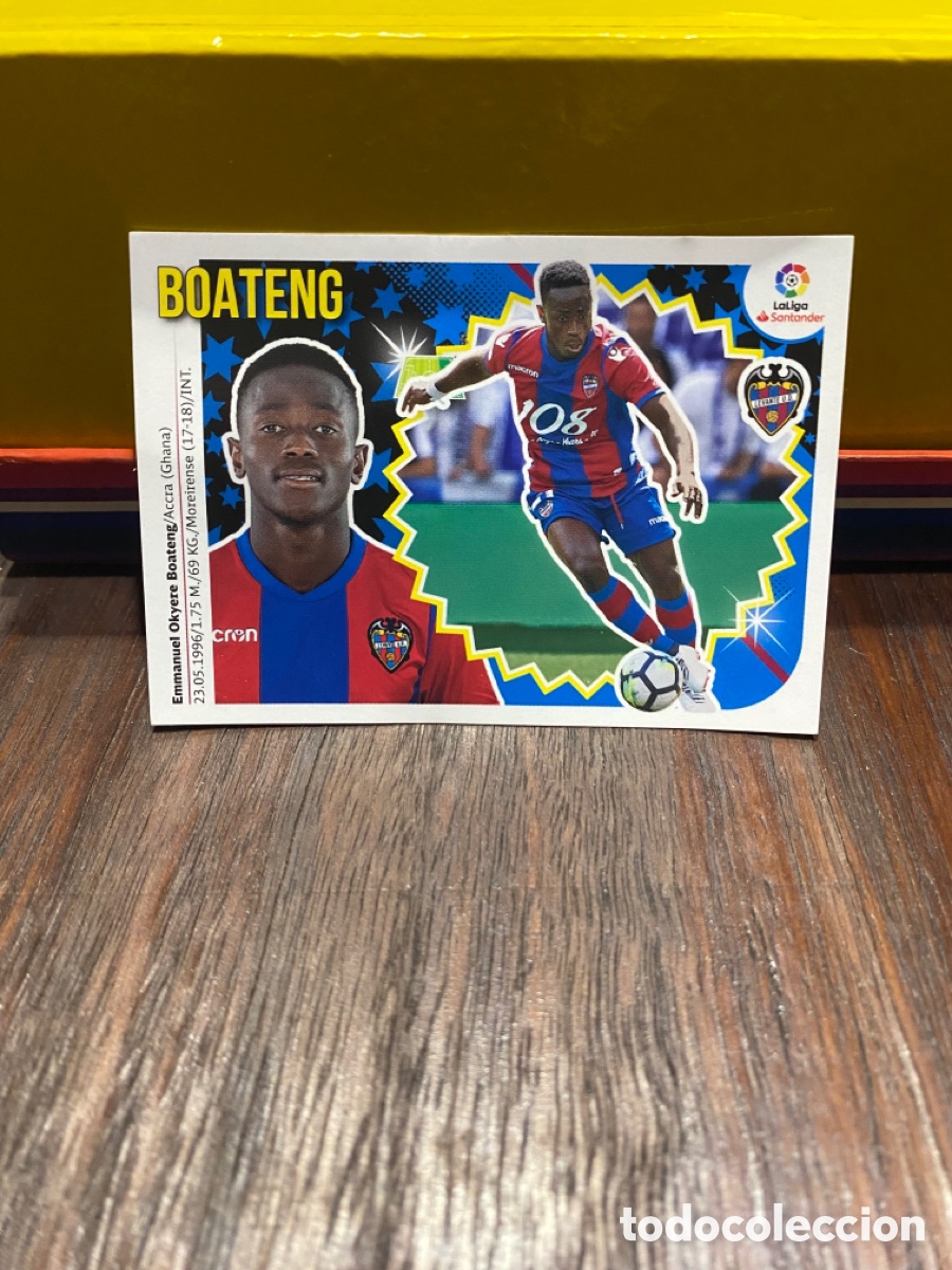 Cromos de f&uacute;tbol: Cromo de f&uacute;tbol La Liga Santander 2018/2019