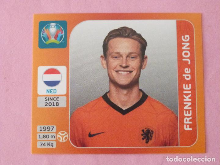 Cromos de f&uacute;tbol: CROMO FUTBOL DE JONG DE HOLANDA SIN PEGAR N&ordm; 280 TOURNAMENT EDITION EURO EUROCOPA 2020
