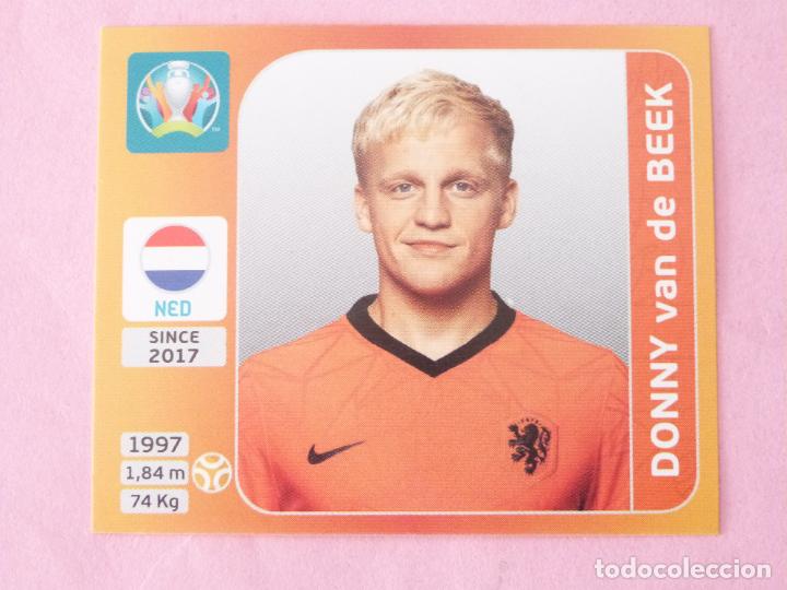 Cromos de f&uacute;tbol: CROMO FUTBOL VAN DE BEEK DE HOLANDA SIN PEGAR N&ordm; 283 TOURNAMENT EDITION EURO EUROCOPA 2020
