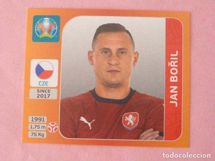 Cromos de Futebol: CROMO FUTBOL BORIL DE REP. CHECA SIN PEGAR N&ordm; 383 TOURNAMENT EDITION EURO EUROCOPA 2020