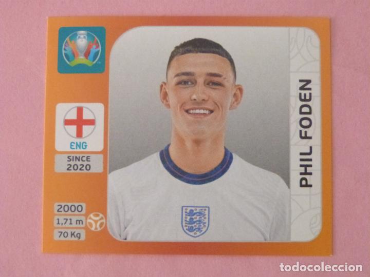 Cromos de f&uacute;tbol: CROMO FUTBOL FODEN DE INGLATERRA SIN PEGAR N&ordm; 412 TOURNAMENT EDITION EURO EUROCOPA 2020