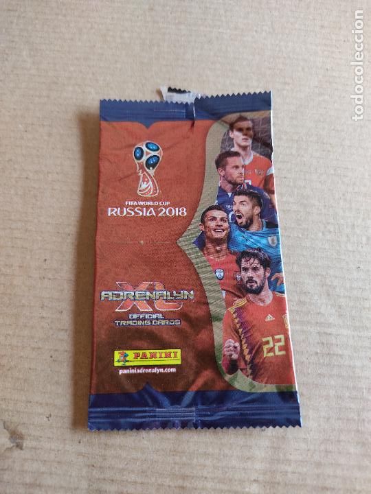 Cromos de F&uacute;tbol: SOBRE CROMOS VAC&Iacute;O WORLD CUP RUSIA 2018 PANINI MUNDIAL F&Uacute;TBOL RUSIA 18 ADRENALYN ISCO SU&Aacute;REZ RONALDO