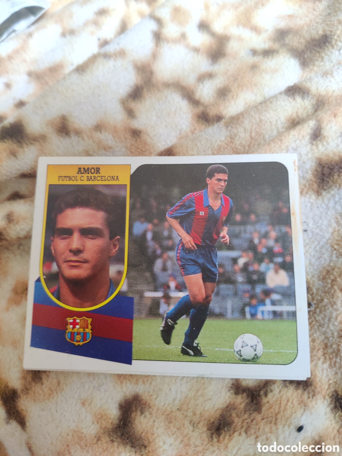 Cromos de f&uacute;tbol: Guardiola este 1991 1992 91 92 - Foto 1