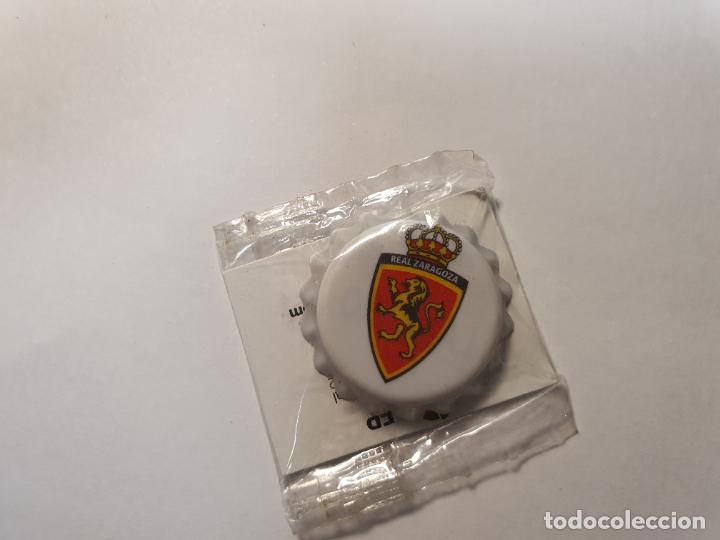 Fu&szlig;ball-Sticker: CROMO CHAPA GREFUSA -- ESCUDO FUTBOL LIGA - ZARAGOZA