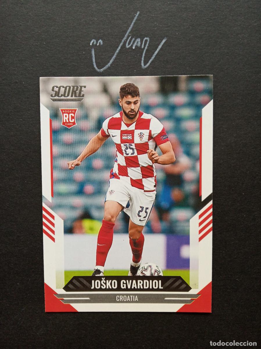 Cromos de F&uacute;tbol: 42 Rookie GVARDIOL Croacia MANCHESTER CITY Panini FIFA SCORE 2021 2022 WC QATAR 21 22 no adrenalyn