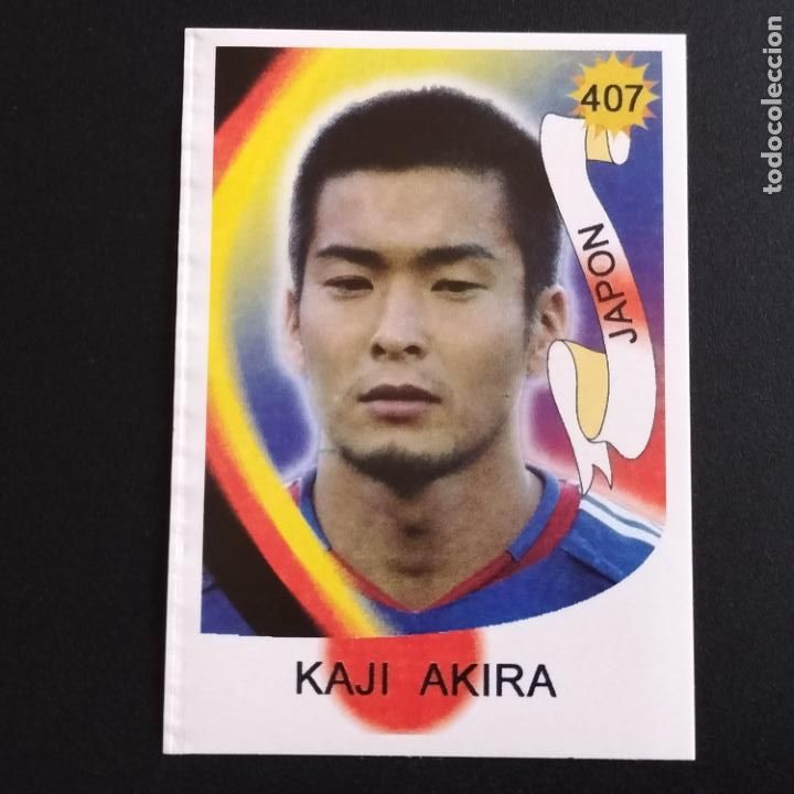 Cromos de F&uacute;tbol: DEFECTO 407 AKIRA KAJI JAPON STICKER FIFA WORLD CUP GERMANY 2006 MUNDIAL ALEMANIA REYAUCA