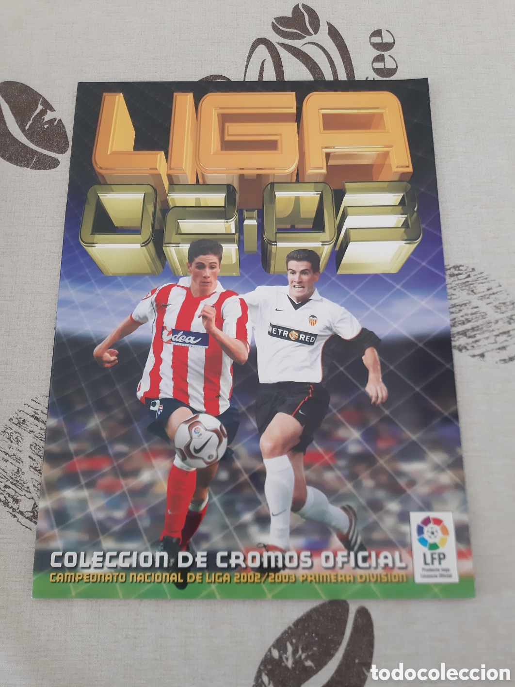Cromos de f&uacute;tbol: ALBUM VACIO PLANCHA EDICIONES ESTE 2002 2003 #2 - Foto 1