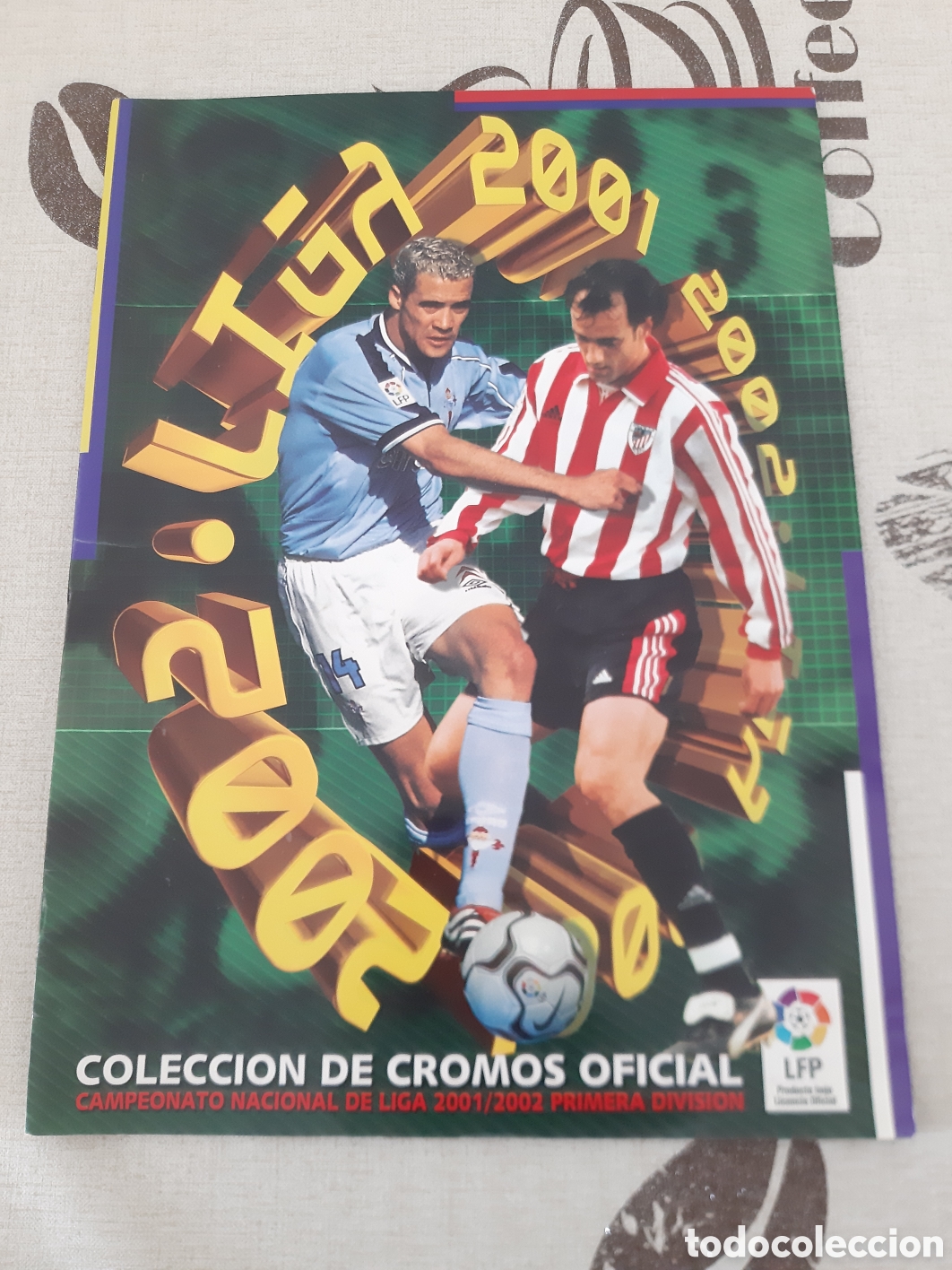 Cromos de F&uacute;tbol: ALBUM VACIO PLANCHA EDICIONES ESTE 2001 2002 #2