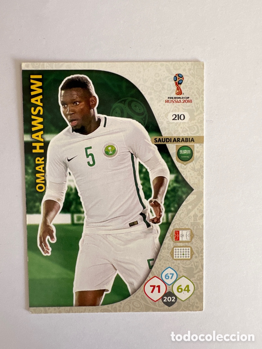 Figurine di Calcio: HAWSAWI 210 ARABIA SAUD&Iacute; ADRENALYN MUNDIAL RUSIA 2018 FIFA WORLD CUP RUSSIA