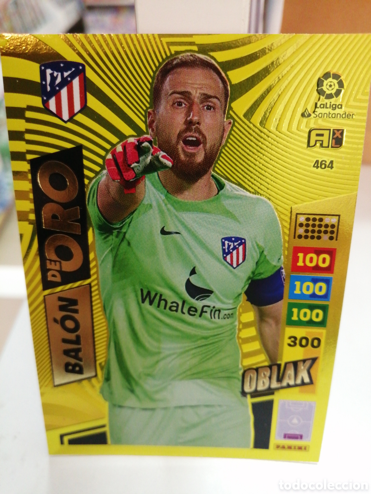 Cromos de f&uacute;tbol: ADRENALYN XL 2022 2023 BALON DE ORO OBLAK 464
