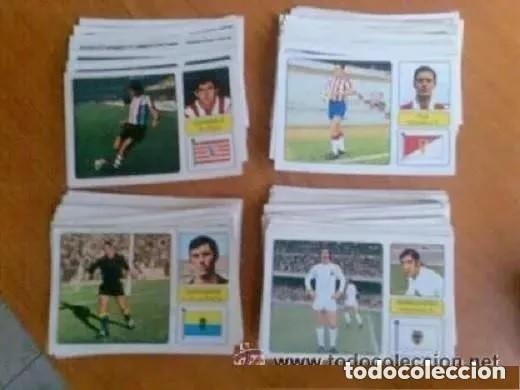 Cromos de F&uacute;tbol: Lote de 304 cromos del album de futbol 1973-74 FHER - Todos diferentes; Coleccion completa