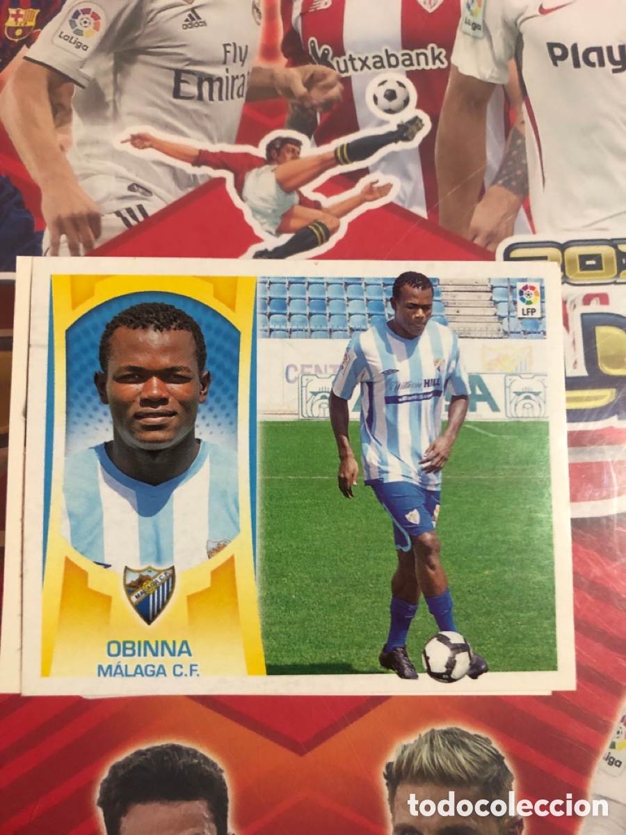 Cromos de f&uacute;tbol: Obinna Fichaje 45 2009-10 Err&oacute;neo - Foto 2
