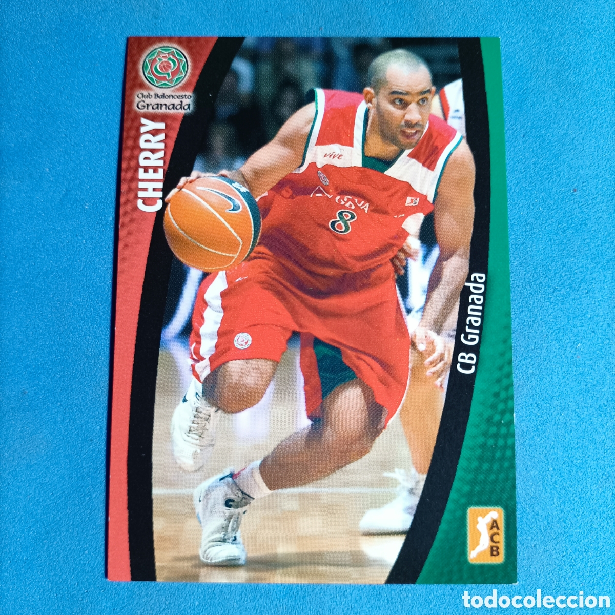 Cromos de f&uacute;tbol: CARTA - ACB 2008-2009 (CB GRANADA) №77 CHERRY - Foto 1