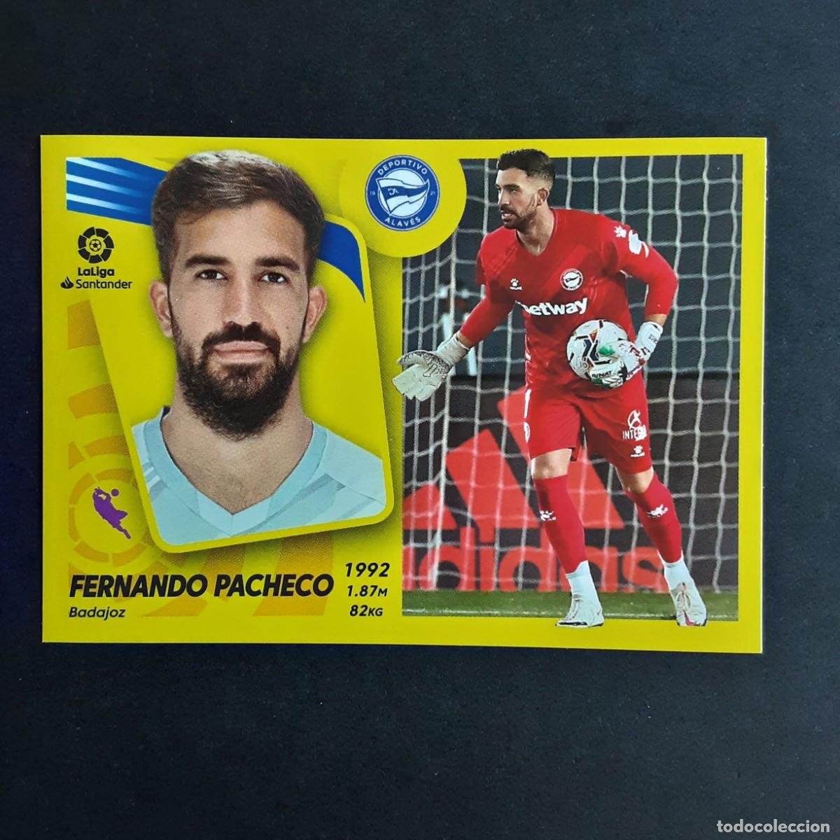 Cromos de f&uacute;tbol: CROMO LIGA 2021 2022 21 22 COLECCIONES ESTE PANINI N&ordm;5 FERNANDO PACHECO-ALAVES NUNCA PEGADO