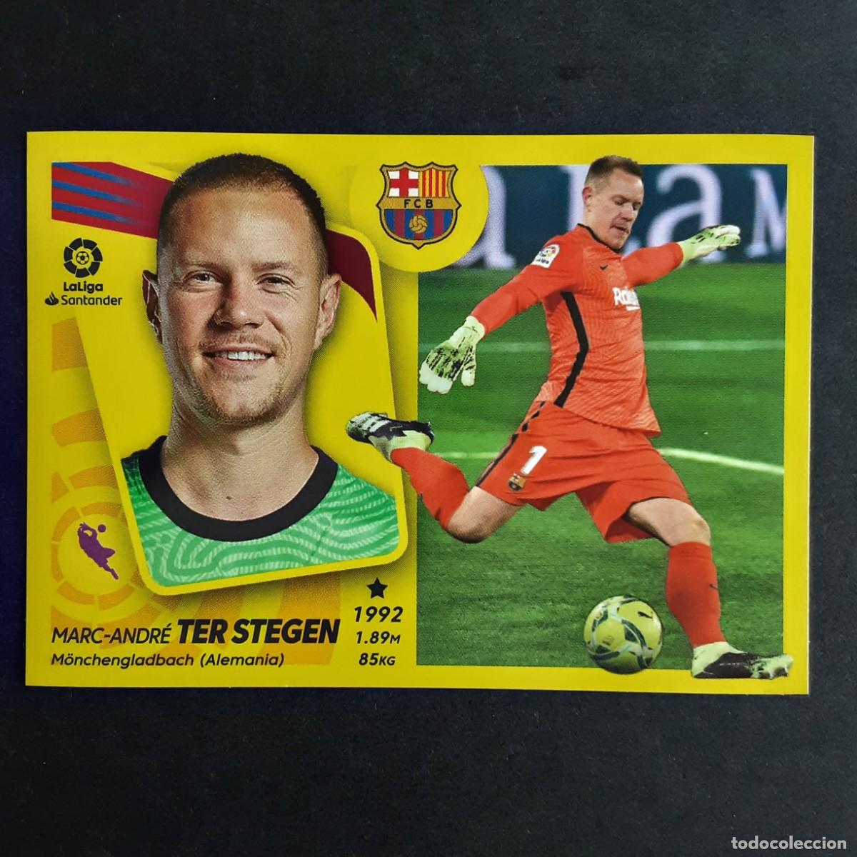 Football Stickers: CROMO LIGA 2021 2022 21 22 COLECCIONES ESTE PANINI N&ordm;5 TER STEGEN-BARCELONA NUNCA PEGADO
