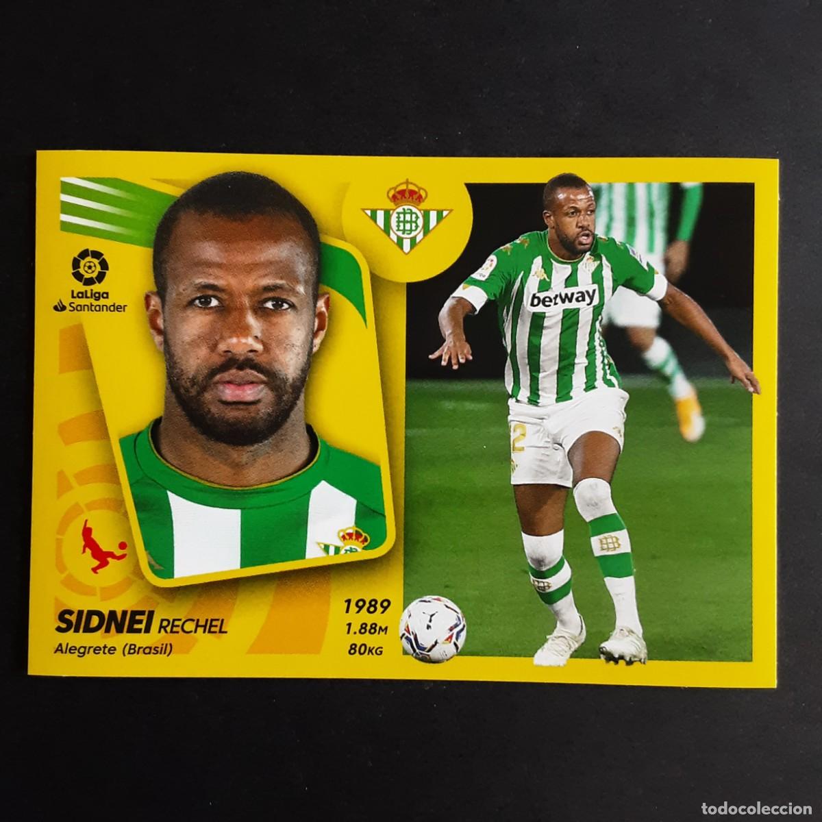 Cromos de f&uacute;tbol: CROMO LIGA 2021 2022 21 22 COLECCIONES ESTE PANINI N&ordm;8 SIDNEI-BETIS NUNCA PEGADO