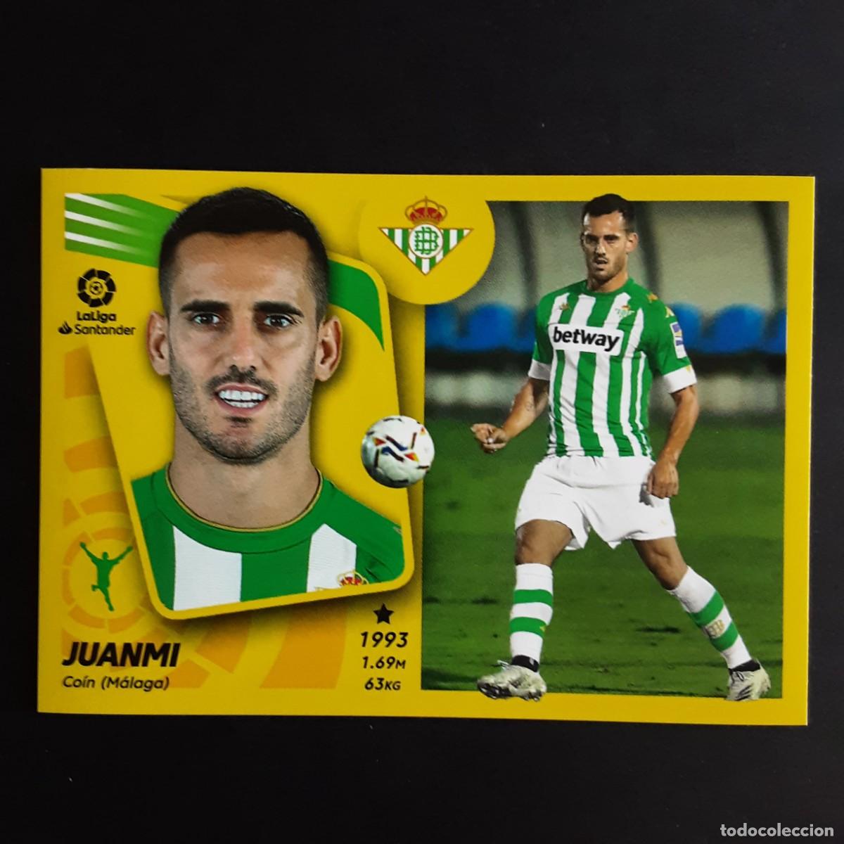 Cromos de F&uacute;tbol: CROMO LIGA 2021 2022 21 22 COLECCIONES ESTE PANINI N&ordm;19A JUANMI-BETIS NUNCA PEGADO