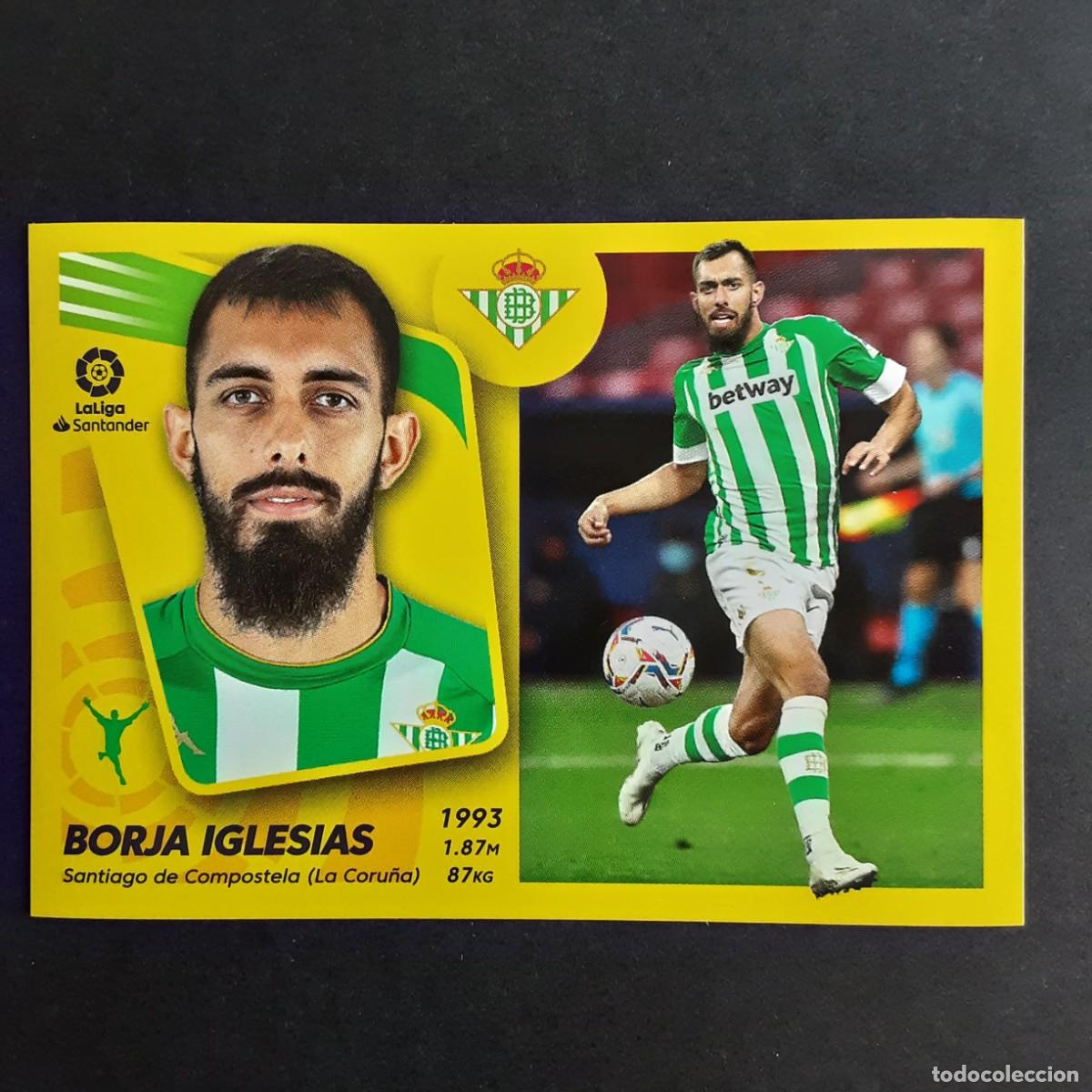 Fu&szlig;ball-Sticker: CROMO LIGA 2021 2022 21 22 COLECCIONES ESTE PANINI N&ordm;20 BORJA IGLESIAS-BETIS NUNCA PEGADO