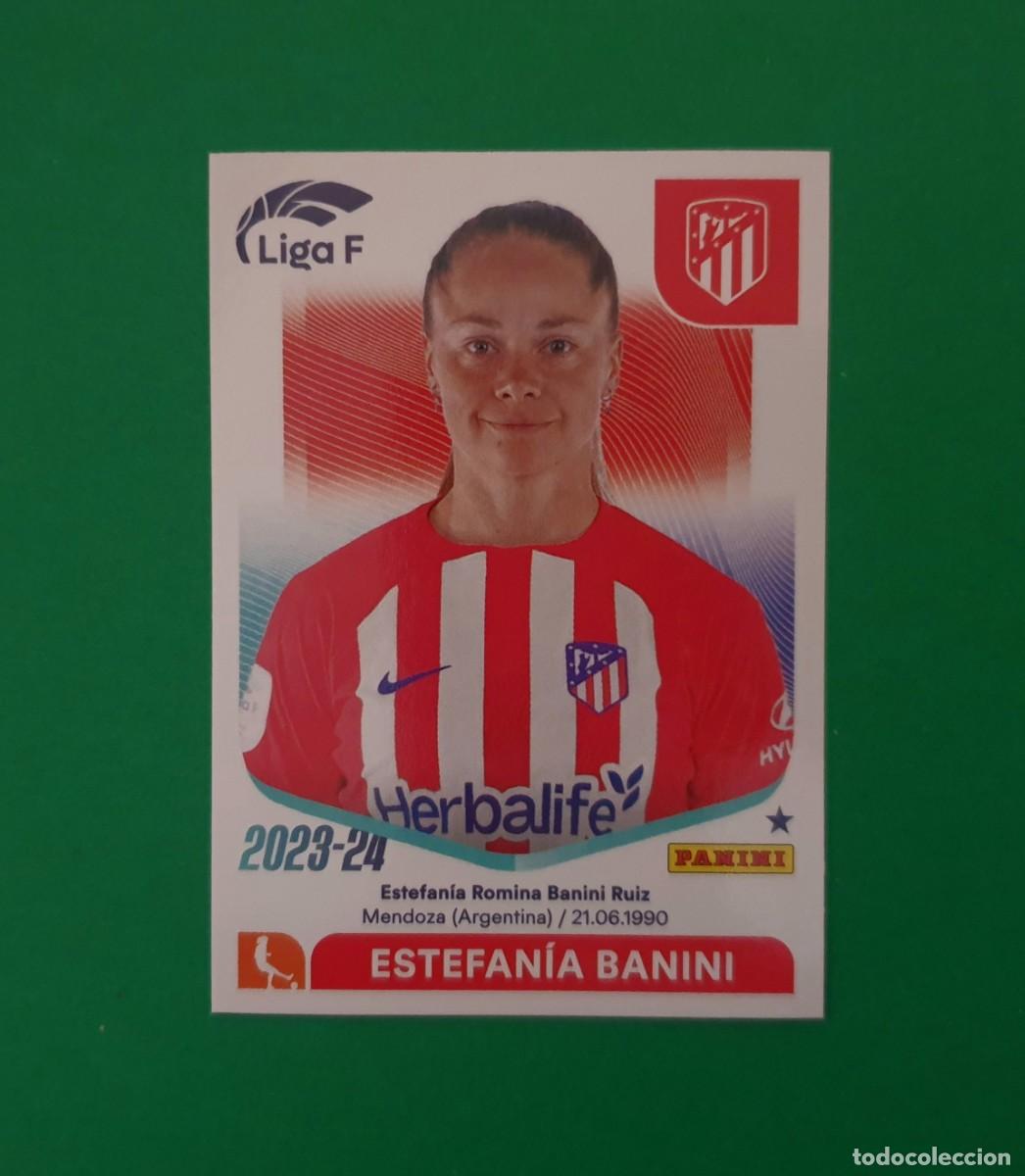 Cromos de f&uacute;tbol: 34 ESTEFAN&Iacute;A BANINI - ATL&Eacute;TICO MADRID - LIGA FEMENINA F 2023-24 - 23/24 (NUEVO)