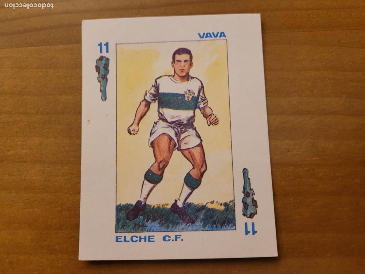 Cartes &agrave; collectionner de Football: LOS MEJORES DEL F&Uacute;TBOL ESPA&Ntilde;OL,VAVA, ELCHE C. F.., ED. GIGARPE, 1971.