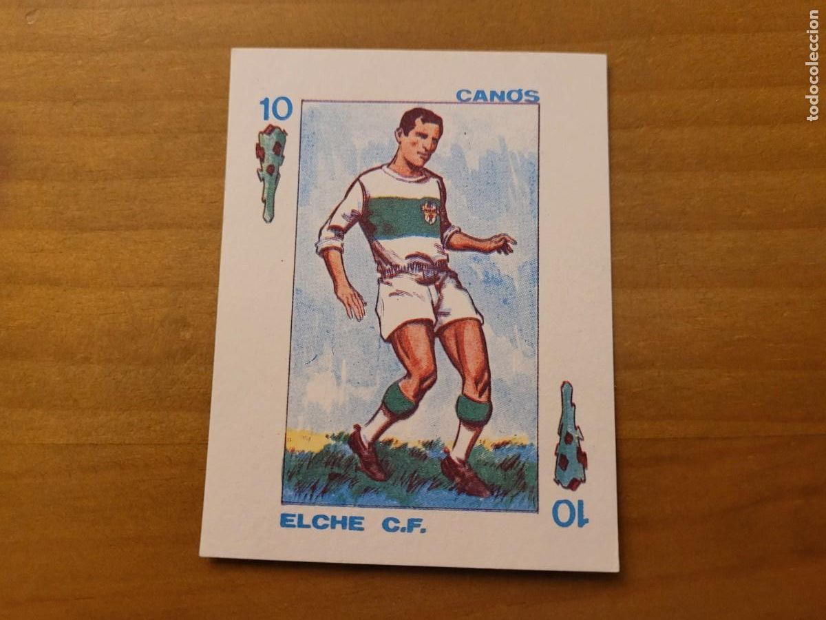 Figurine di Calcio: LOS MEJORES DEL F&Uacute;TBOL ESPA&Ntilde;OL,CAN&Oacute;S, ELCHE C. F.., ED. GIGARPE, 1971.