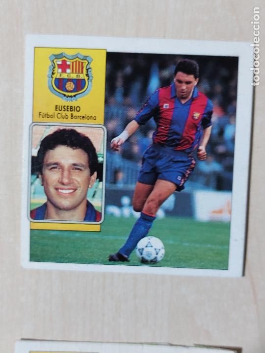 Cromos de f&uacute;tbol: ESTE 92 93 EUSEBIO - BARCELONA - CROMO RECUPERADO - Foto 1