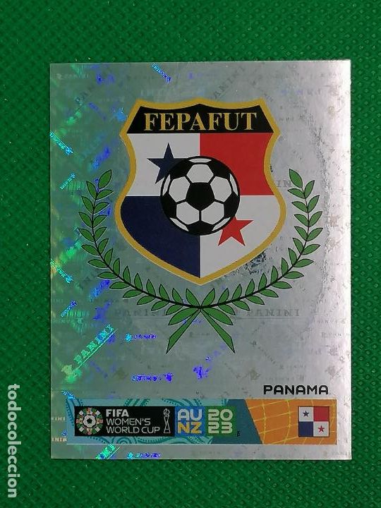 Cartes &agrave; collectionner de Football: 428 ESCUDO PANAMA FIFA WOMEN WORLD CUP MUNDIAL AUSTRALIA 2023 PANINI