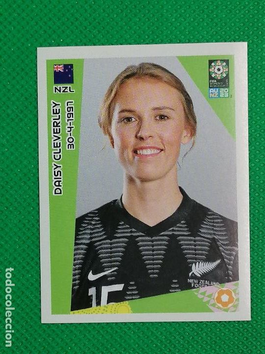 Cromos de f&uacute;tbol: 15 DAISY CLEVERLEY NUEVA ZELANDA FIFA WOMEN WORLD CUP MUNDIAL AUSTRALIA 2023 PANINI
