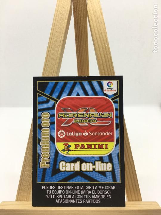 Cromos de Futebol: Card On-Line Premium Oro La Liga Santander Adrenalyn XL 2018/2019 Panini 18 19