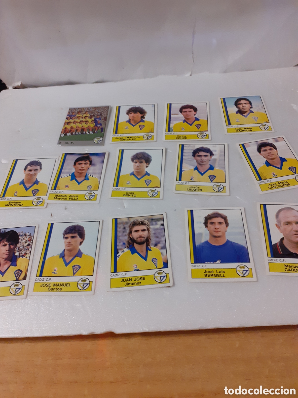 Figurine di Calcio: PANINI CROMOS SIN PEGAR FUTBOL 87 EQUIPO CADIZ