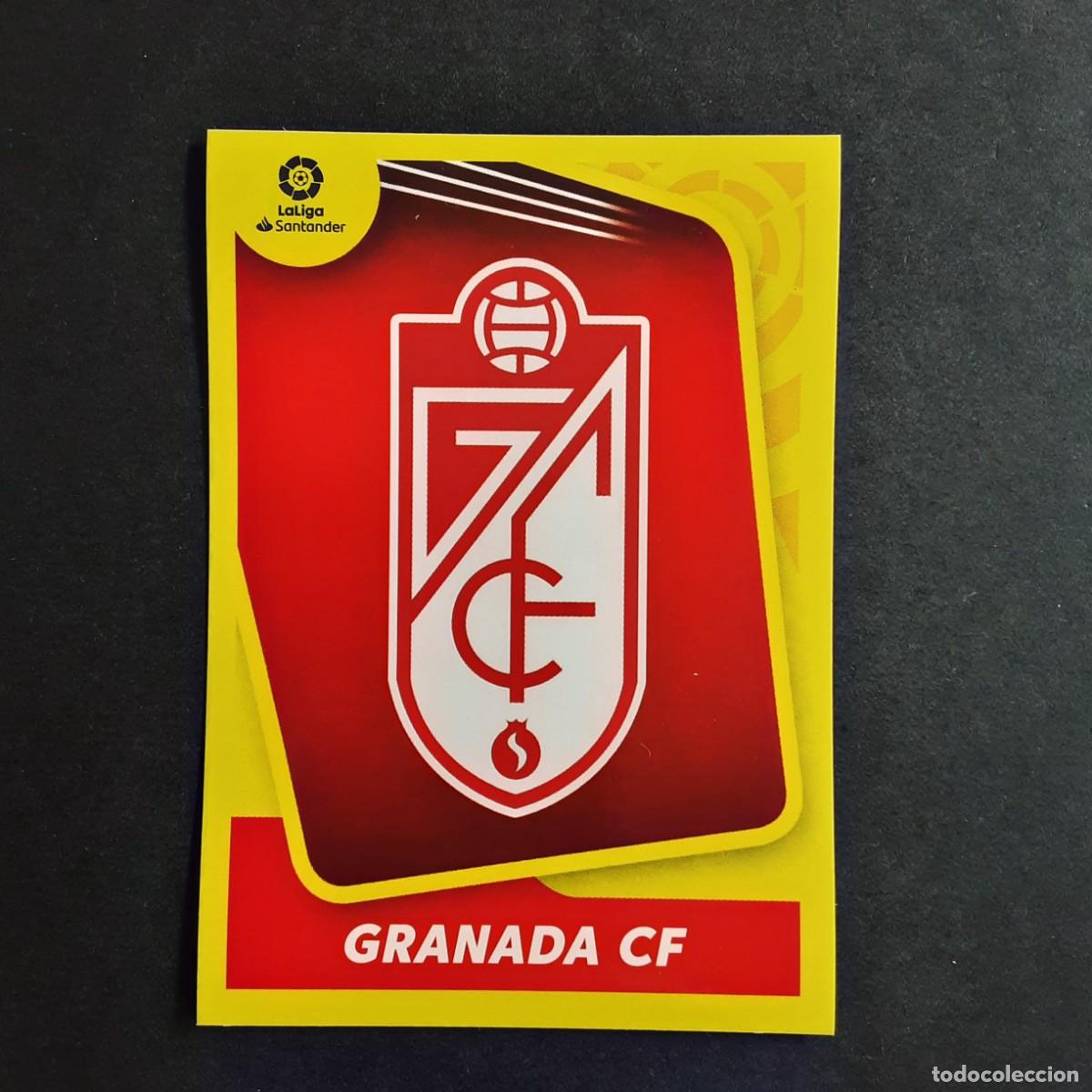 Cartes &agrave; collectionner de Football: CROMO LIGA 2021 2022 21 22 COLECCIONES ESTE PANINI N&ordm;1 ESCUDO-GRANADA NUNCA PEGADO