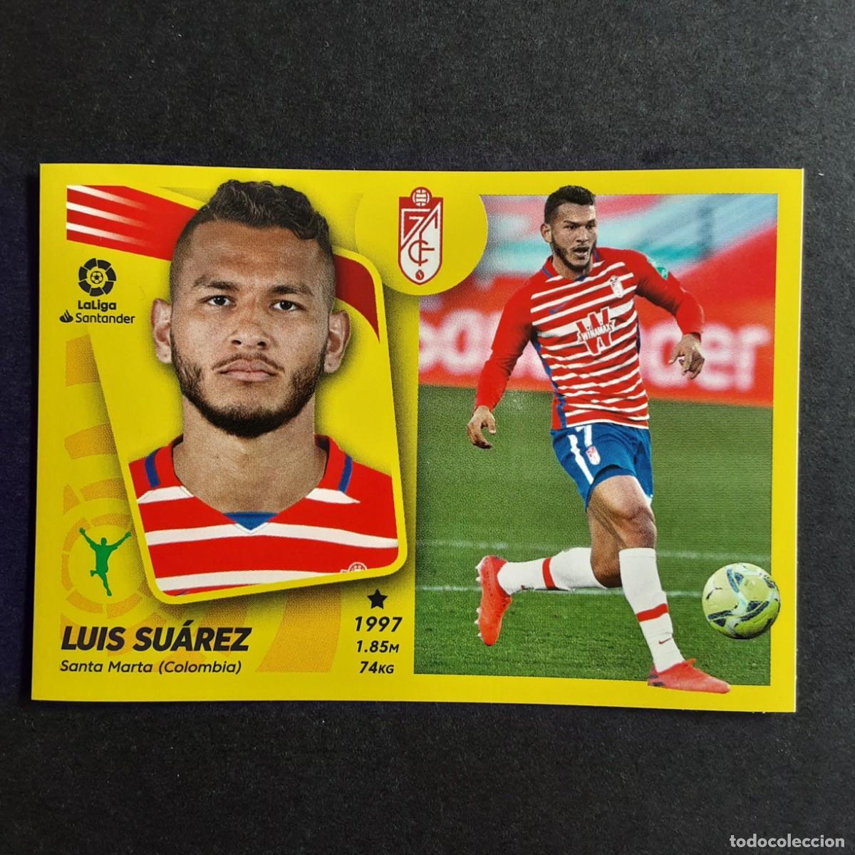 Cromos de f&uacute;tbol: CROMO LIGA 2021 2022 21 22 COLECCIONES ESTE PANINI N&ordm;20 LUIS SUAREZ-GRANADA NUNCA PEGADO