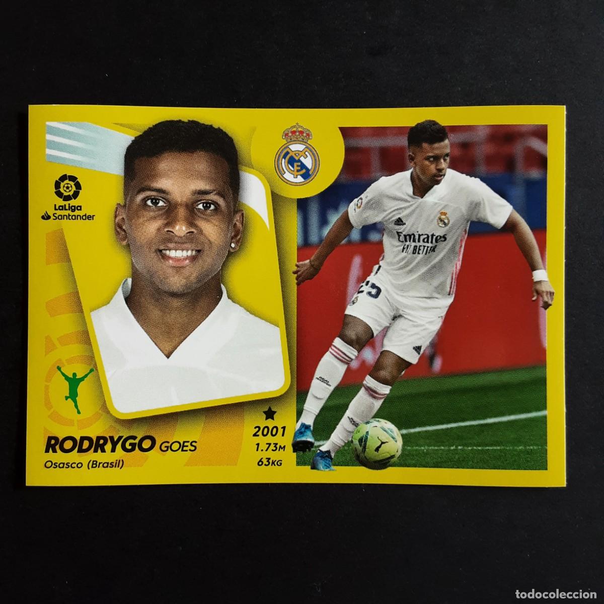 Cromos de Futebol: CROMO LIGA 2021 2022 21 22 COLECCIONES ESTE PANINI N&ordm;18B RODRYGO-REAL MADRID NUNCA PEGADO