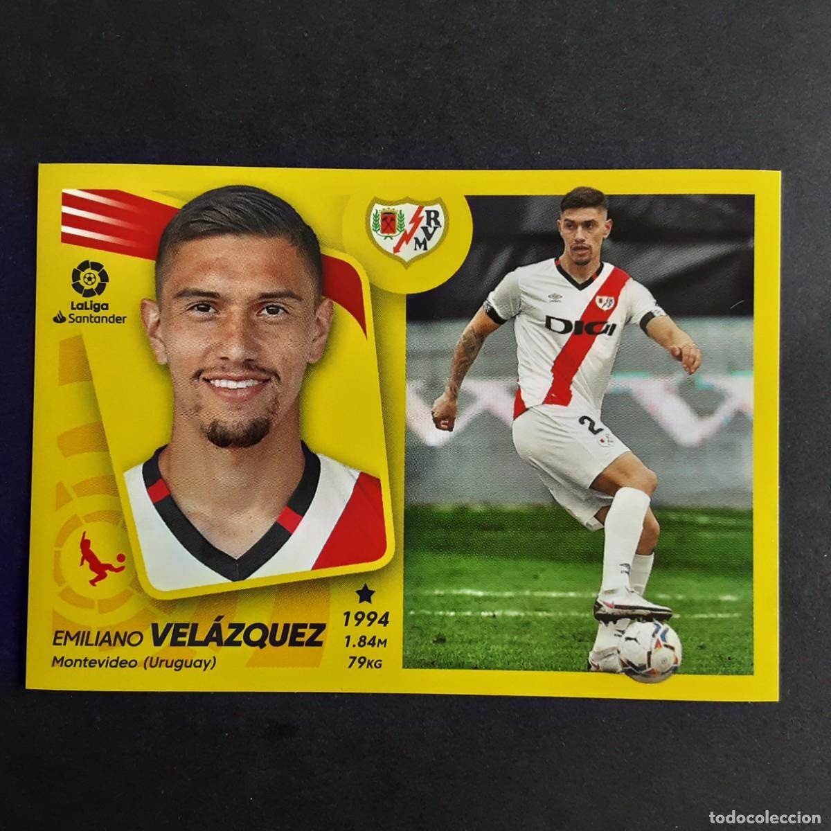 Cromos de f&uacute;tbol: CROMO LIGA 2021 2022 21 22 COLECCIONES ESTE PANINI N&ordm;8B VELAZQUEZ-R.VALLECANO NUNCA PEGADO