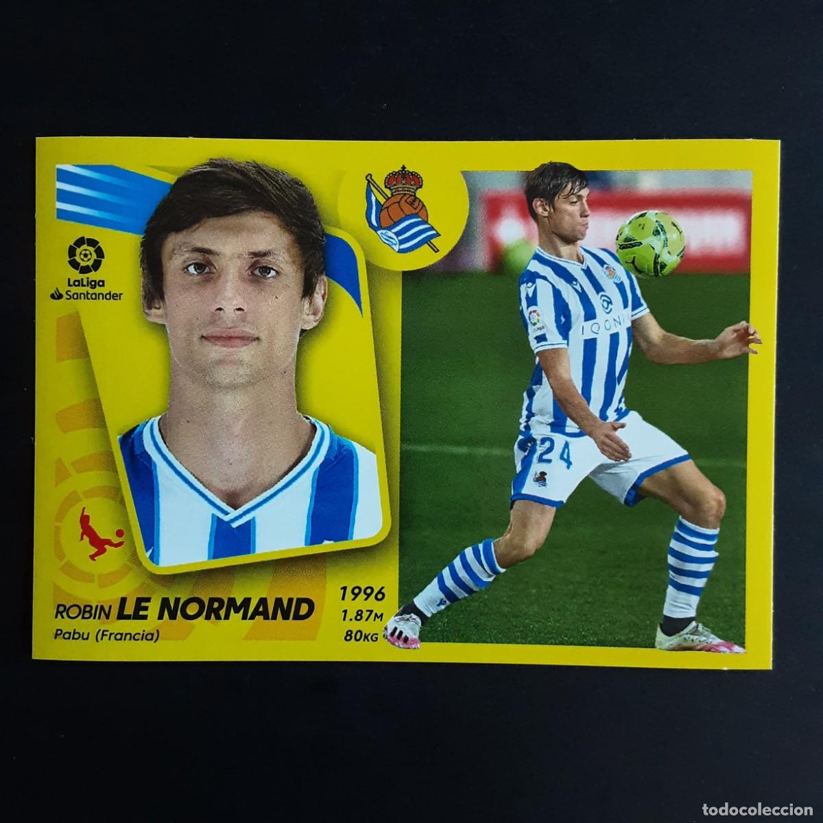 Football Stickers: CROMO LIGA 2021 2022 21 22 COLECCIONES ESTE PANINI N&ordm;8 LE NORMAND-R.SOCIEDAD NUNCA PEGADO