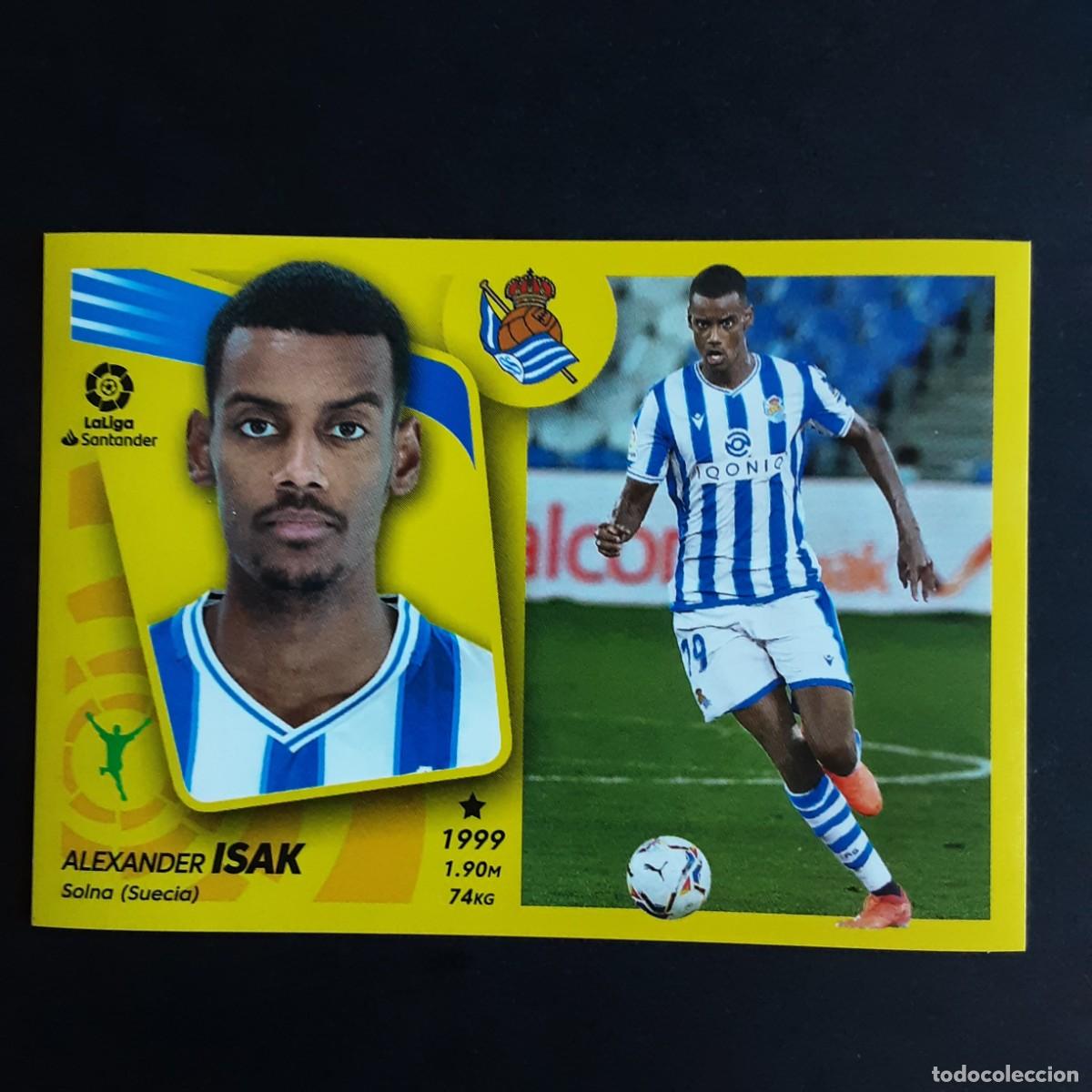Football Stickers: CROMO LIGA 2021 2022 21 22 COLECCIONES ESTE PANINI N&ordm;20 ISAK-R.SOCIEDAD NUNCA PEGADO