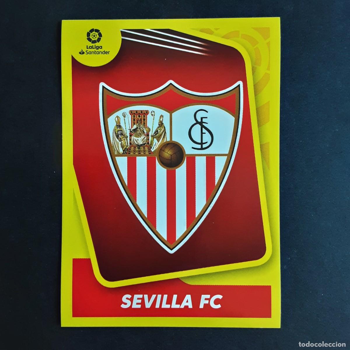 Cartes &agrave; collectionner de Football: CROMO LIGA 2021 2022 21 22 COLECCIONES ESTE PANINI N&ordm;1 ESCUDO-SEVILLA NUNCA PEGADO