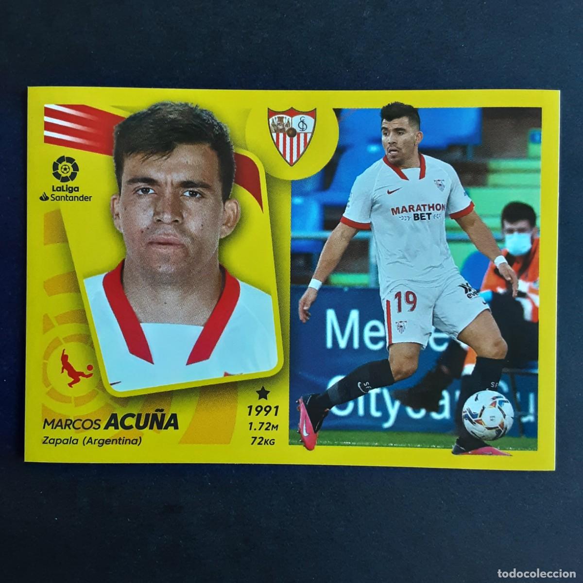 Cromos de f&uacute;tbol: CROMO LIGA 2021 2022 21 22 COLECCIONES ESTE PANINI N&ordm;11 ACU&Ntilde;A-SEVILLA NUNCA PEGADO