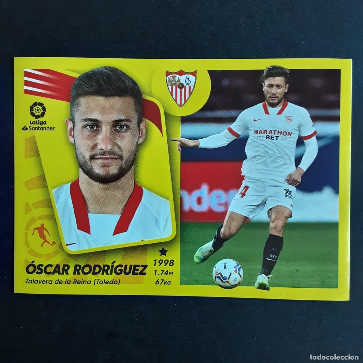 Cromos de f&uacute;tbol: CROMO LIGA 2021 2022 21 22 COLECCIONES ESTE PANINI N&ordm;16B OSCAR RODRIGUEZ-SEVILLA NUNCA PEGADO