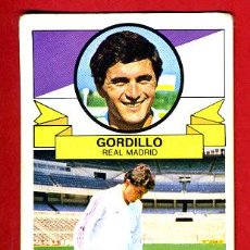 Cromos de Fútbol: CROMO FUTBOL GORDILLO REAL MADRID LIGA 1985 1986 85 86 ESTE COLOCA NUNCA PEGADO ORIGINAL C1457