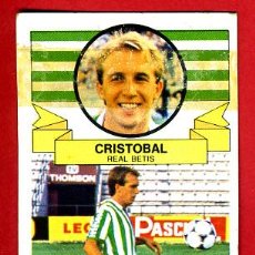 Cromos de Fútbol: CROMO FUTBOL CRISTOBAL BETIS LIGA 1985 1986 85 86 ESTE COLOCA ORIGINAL C1474
