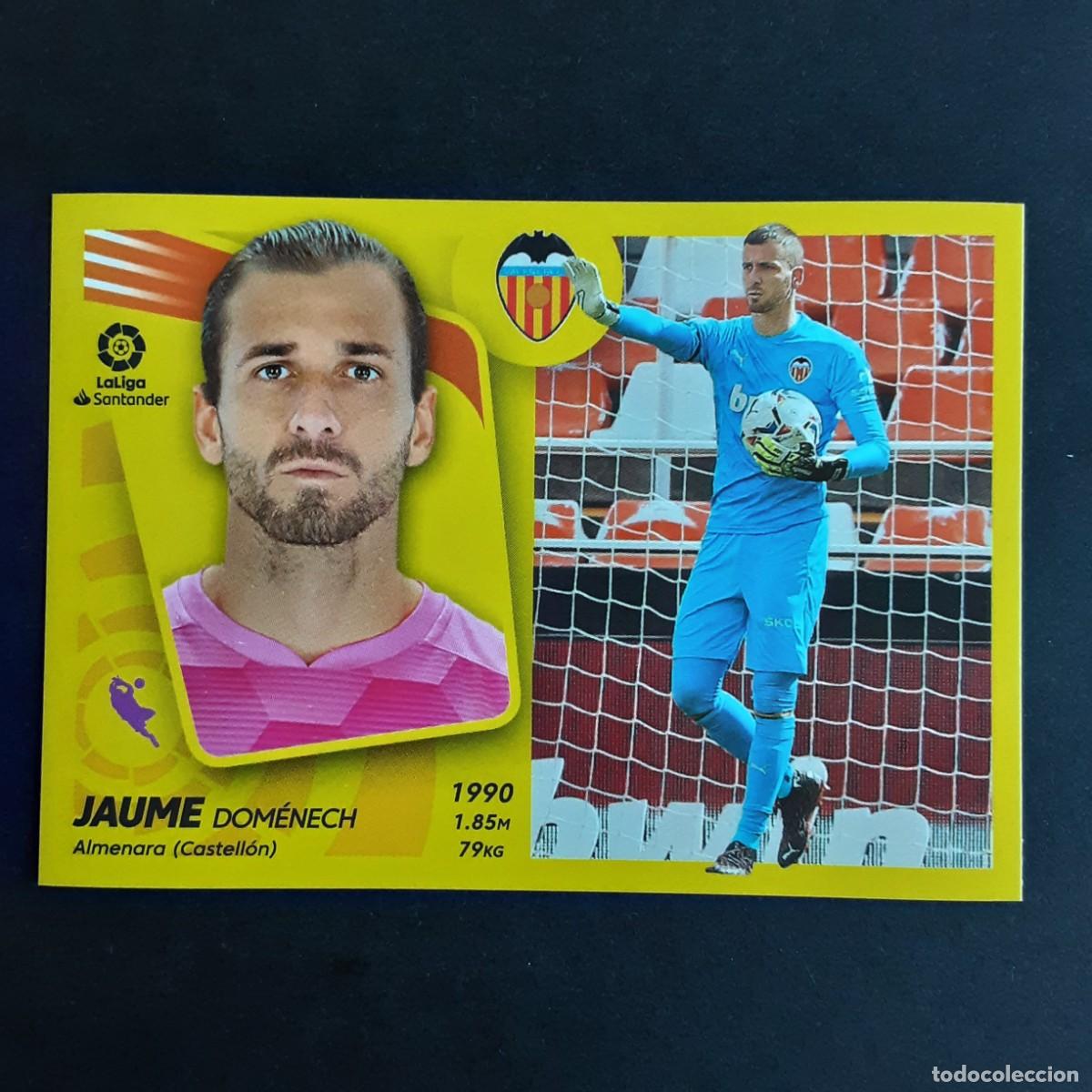 Cromos de f&uacute;tbol: CROMO LIGA 2021 2022 21 22 COLECCIONES ESTE PANINI N&ordm;6 JAUME-VALENCIA NUNCA PEGADO