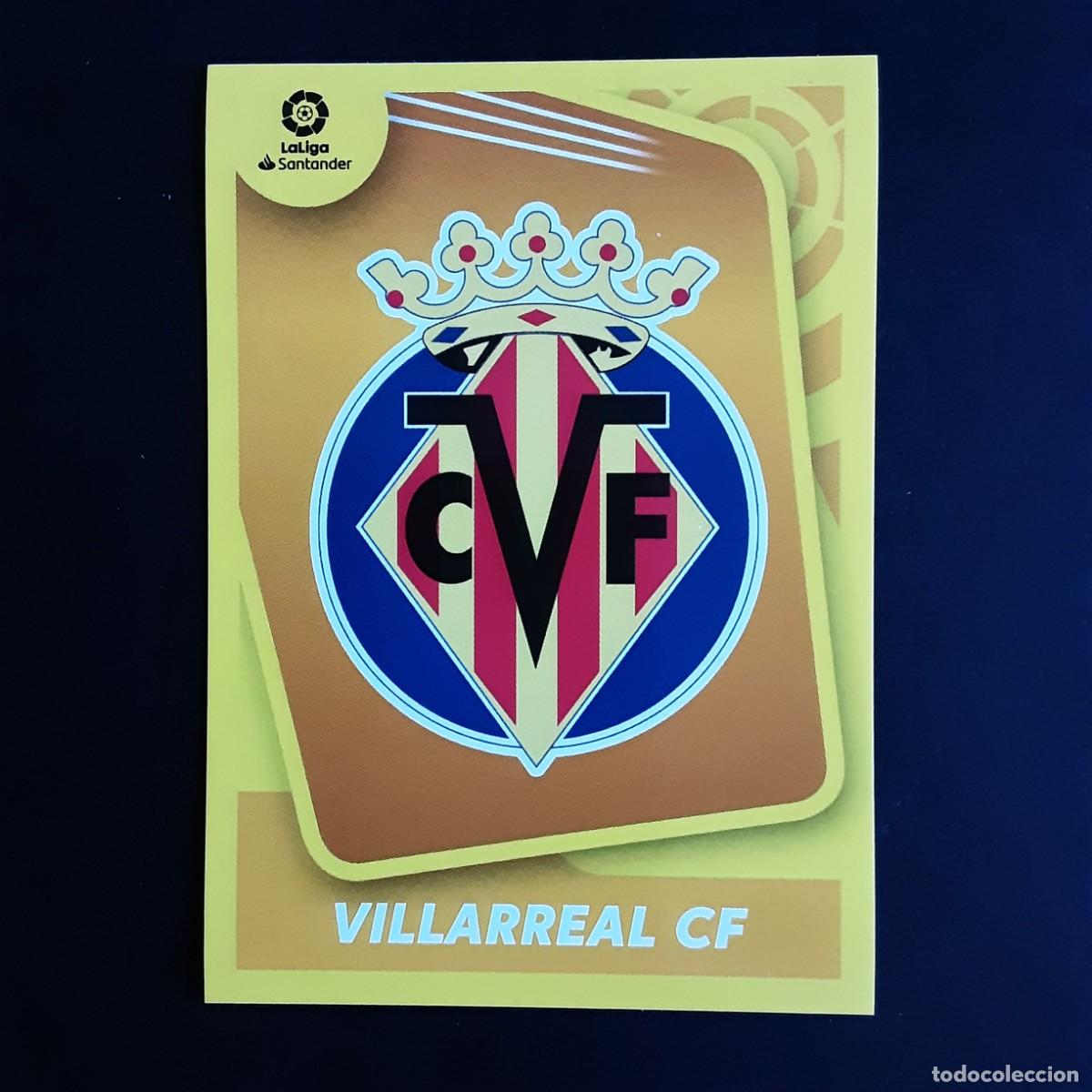 Fu&szlig;ball-Sticker: CROMO LIGA 2021 2022 21 22 COLECCIONES ESTE PANINI N&ordm;1 ESCUDO-VILLARREAL NUNCA PEGADO