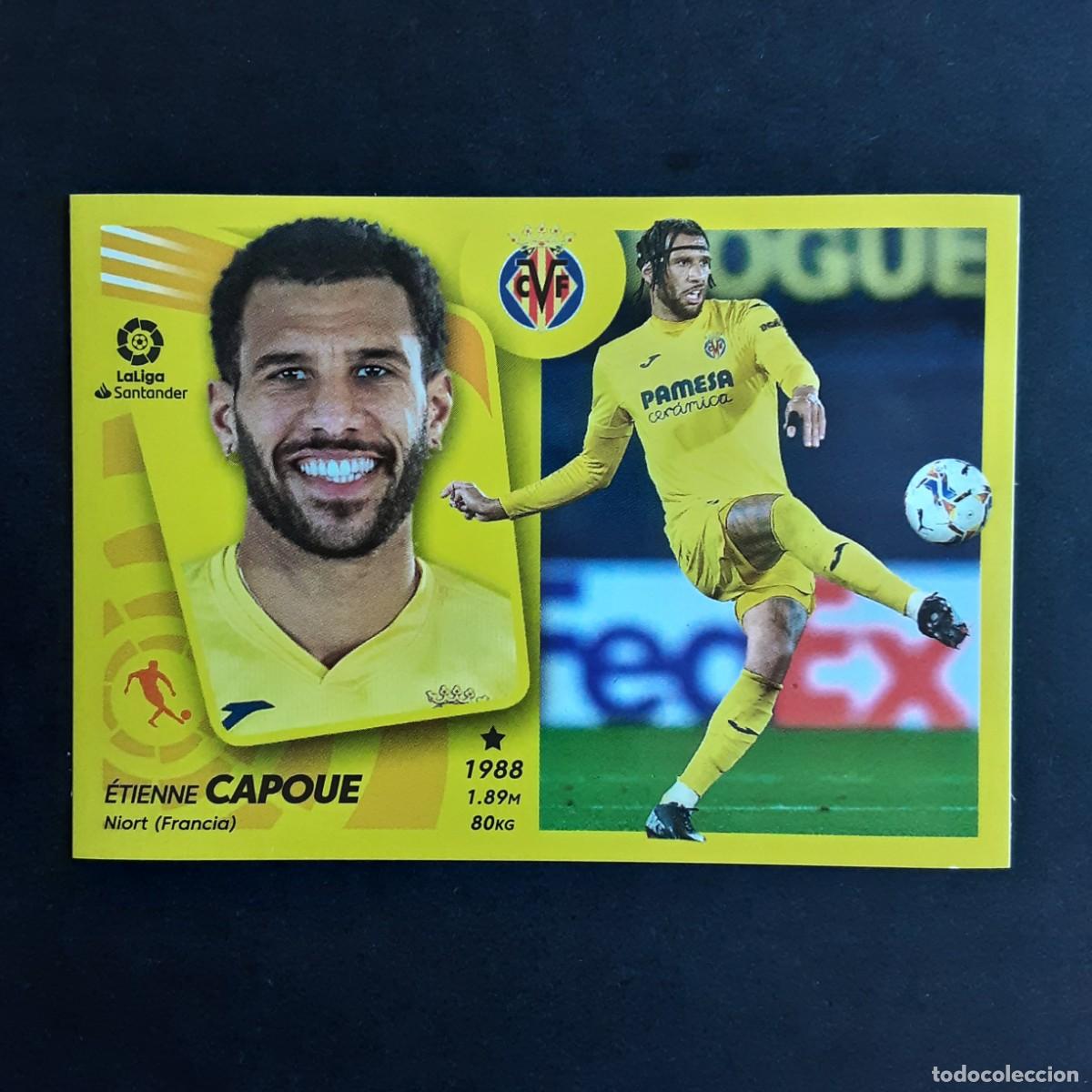Cromos de F&uacute;tbol: CROMO LIGA 2021 2022 21 22 COLECCIONES ESTE PANINI N&ordm;13 CAPOUE-VILLARREAL NUNCA PEGADO