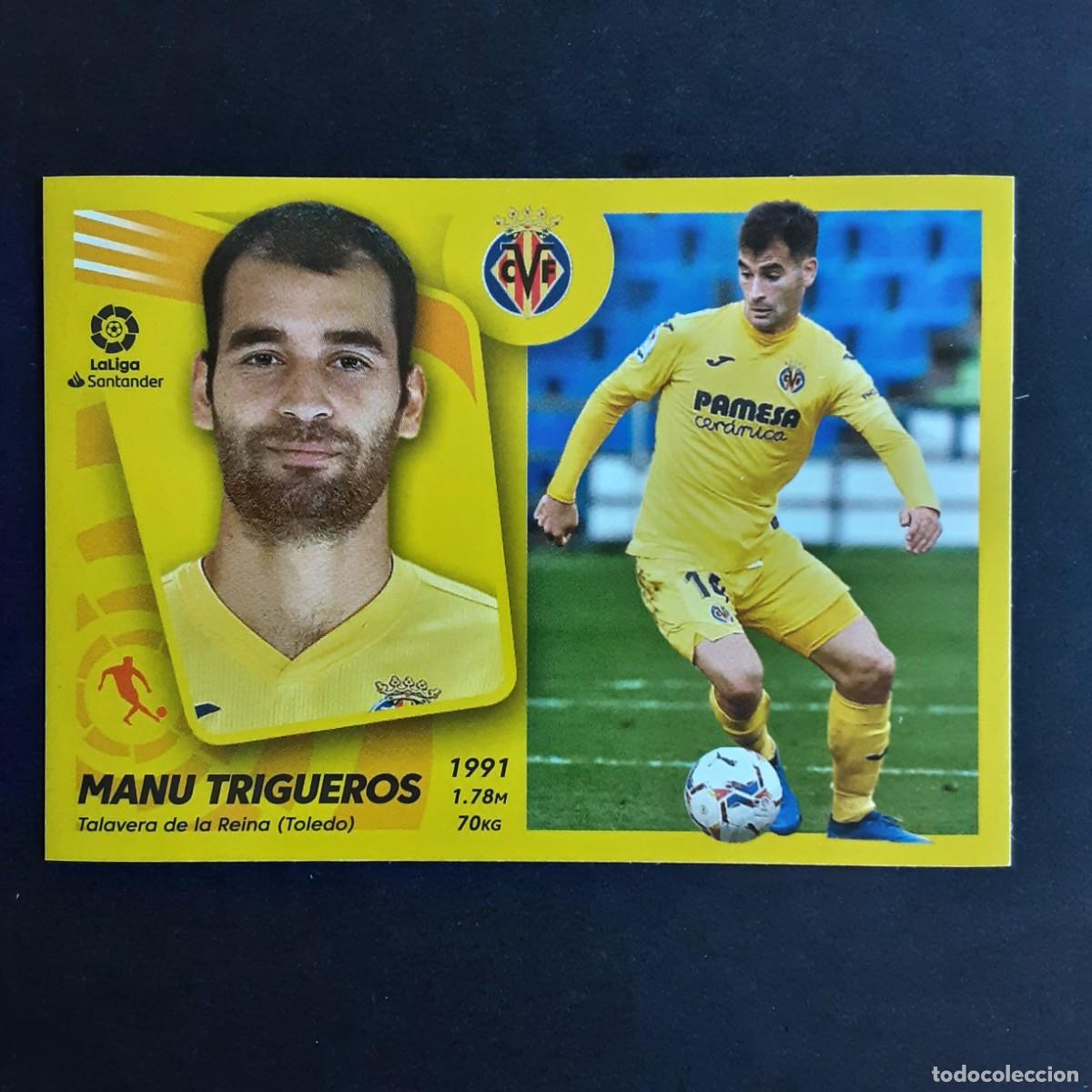 Cartes &agrave; collectionner de Football: CROMO LIGA 2021 2022 21 22 COLECCIONES ESTE PANINI N&ordm;16 MANU TRIGUEROS-VILLARREAL NUNCA PEGADO
